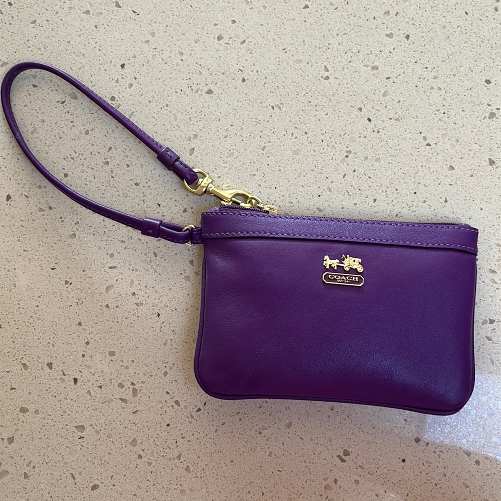Coach wristlet
